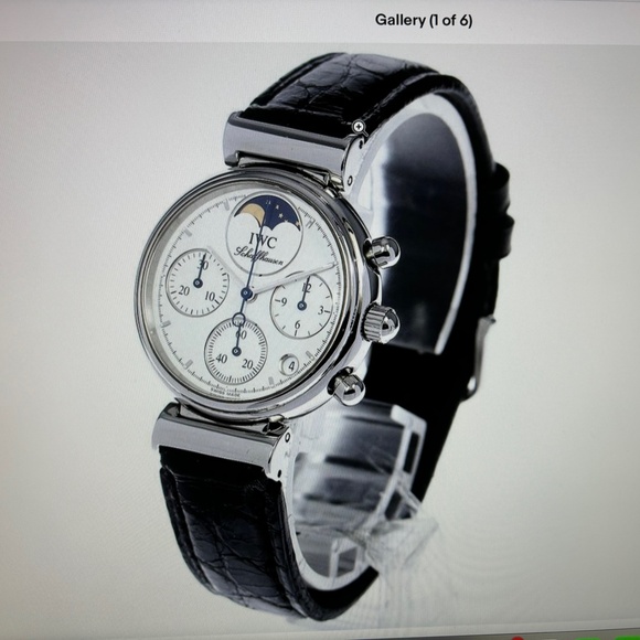 IWC DaVinci Moonphase Quartz Ladies watch - Picture 2 of 15